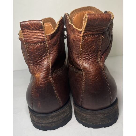 Blackstone Old Yellow Men’s Brown Leather Lace Up Boots Size 12 main image 4